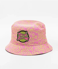 Empyre Squiggle Pink Bucket Hat