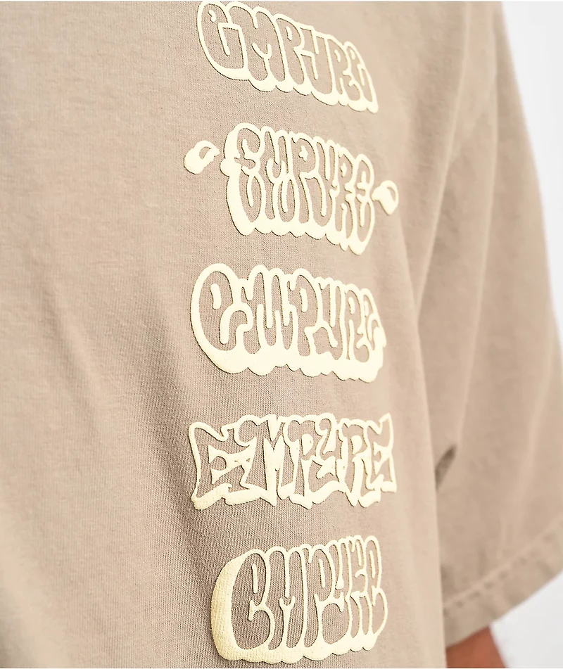 Empyre Stacked Logo Natural T-Shirt