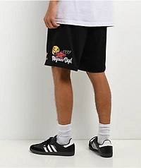Empyre Star Black Mesh Shorts