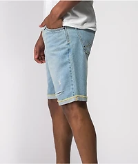 Empyre State Destroyed Denim Shorts