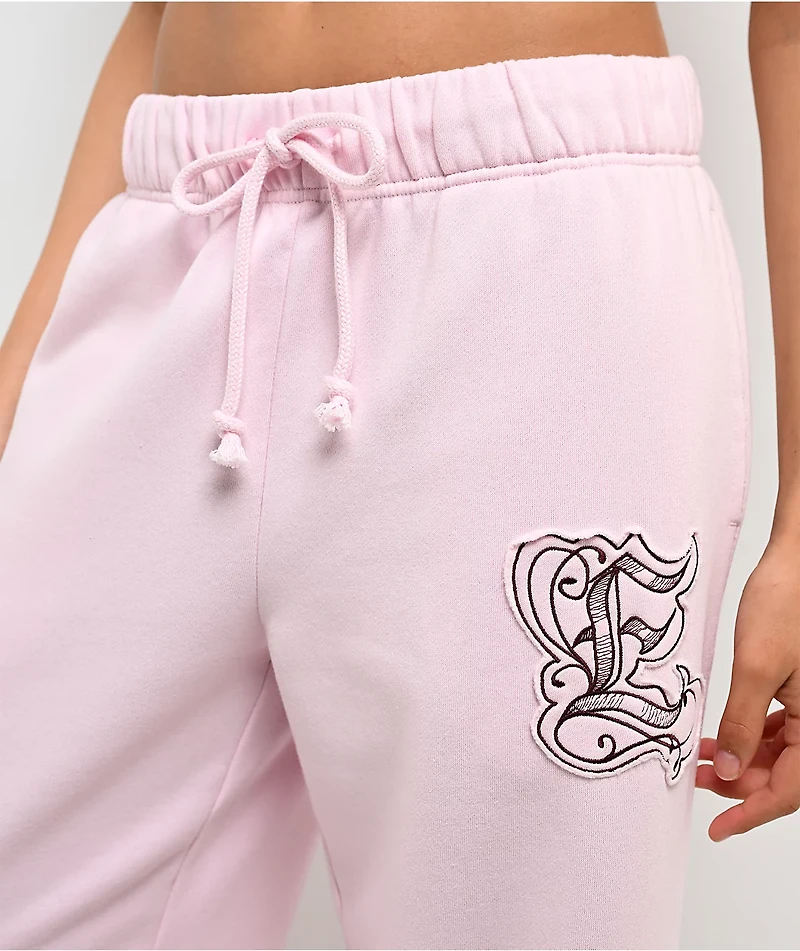 Empyre Stella Pink Wide Leg Sweatpants
