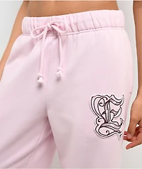 Empyre Stella Pink Wide Leg Sweatpants