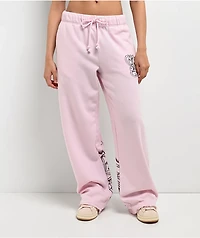 Empyre Stella Pink Wide Leg Sweatpants