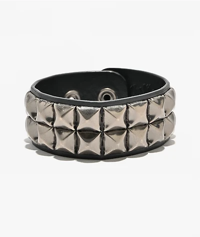 Empyre Stud Black Cuff Bracelet