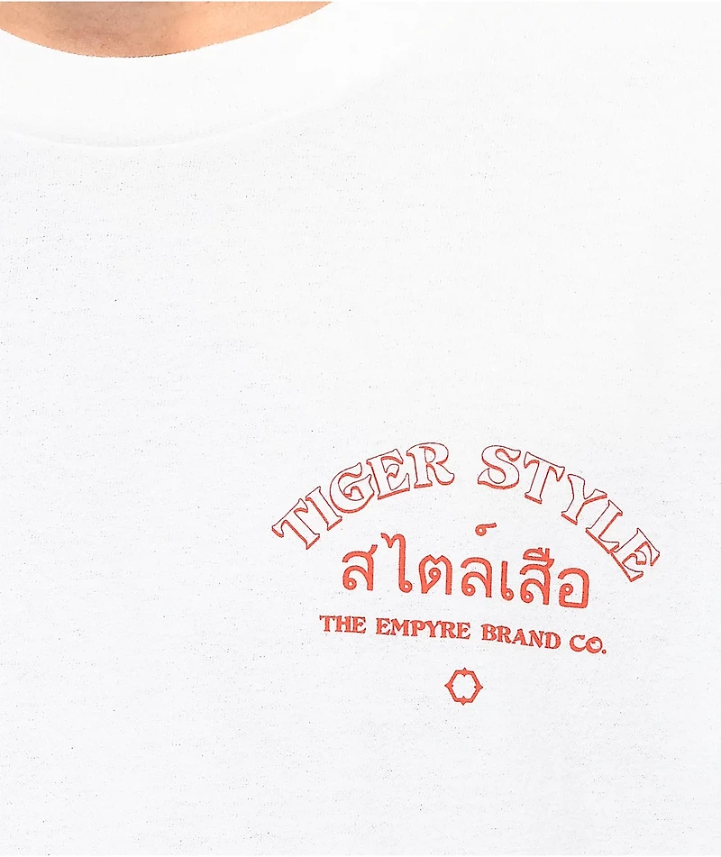 Empyre Style Of The Tiger White T-Shirt
