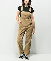 Empyre Suzie Khaki Corduroy Overalls