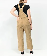 Empyre Suzie Khaki Corduroy Overalls