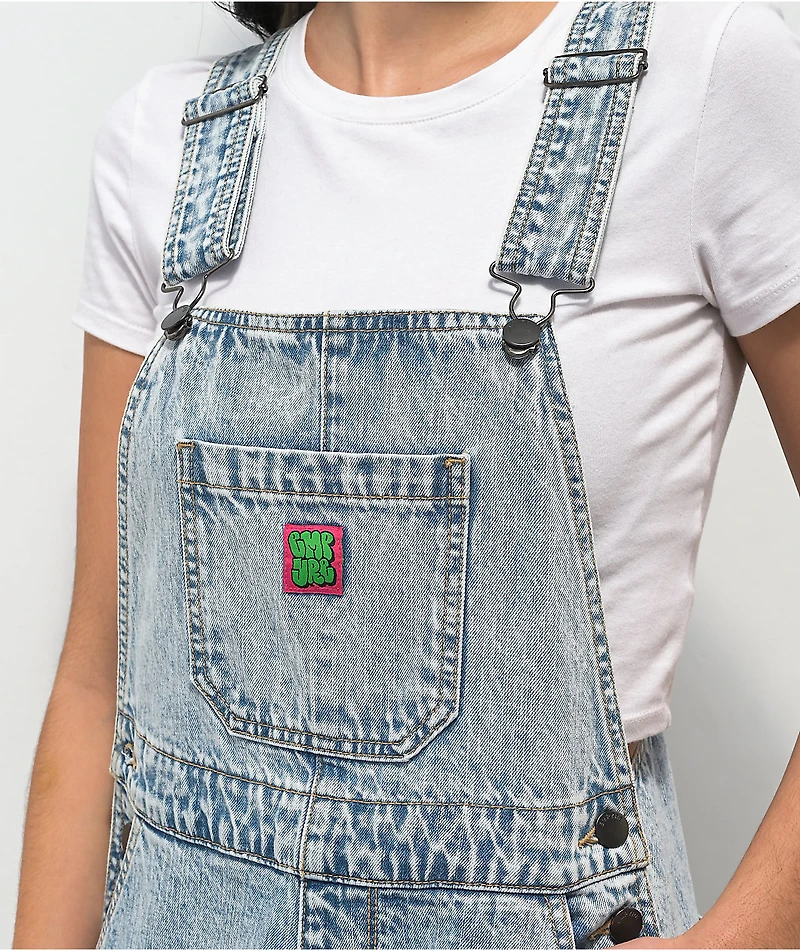 Empyre Suzie Light Wash Denim Overalls