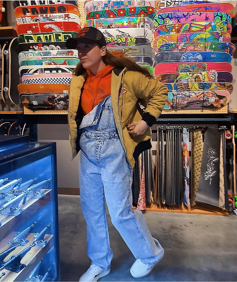 Empyre Suzie Light Wash Denim Overalls
