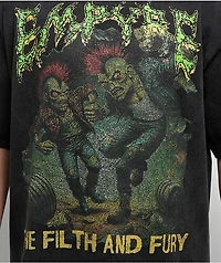 Empyre Swamp Mosh Black Wash T-Shirt