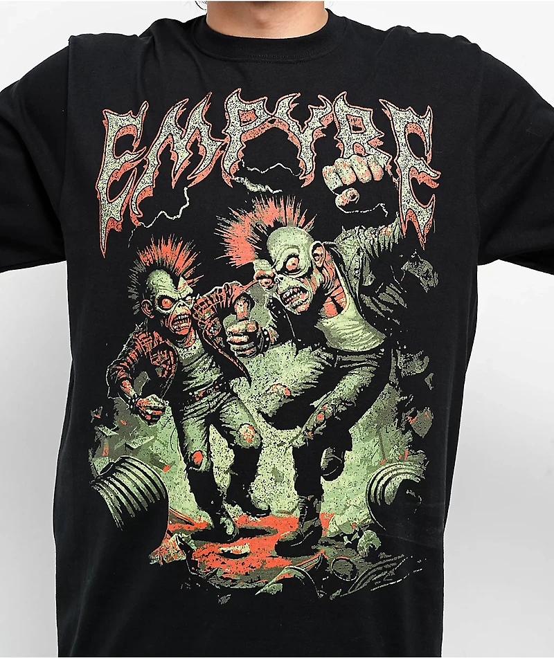 Empyre Swamp Tour Black Long Sleeve T-Shirt