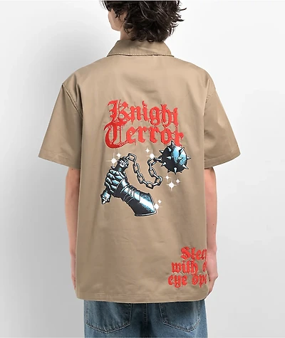 Empyre Swarm Tan Short Sleeve Shirt