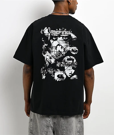 Empyre Sweet Grunge Black Boxy T-Shirt
