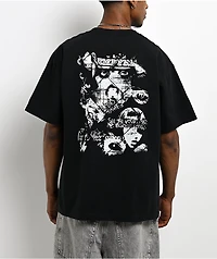 Empyre Sweet Grunge Black Boxy T-Shirt