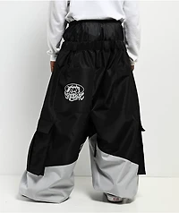 Empyre Tamarak Black & Grey 10K Ultra Baggy Snowboard Pants