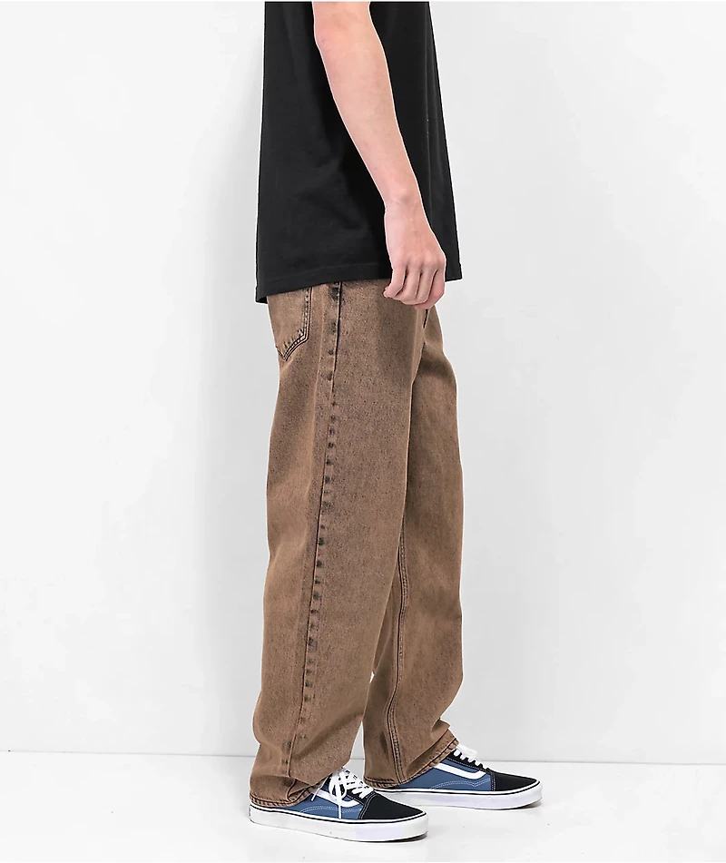 Empyre Tan & Black Dye Skate Jeans