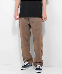 Empyre Tan & Black Dye Skate Jeans