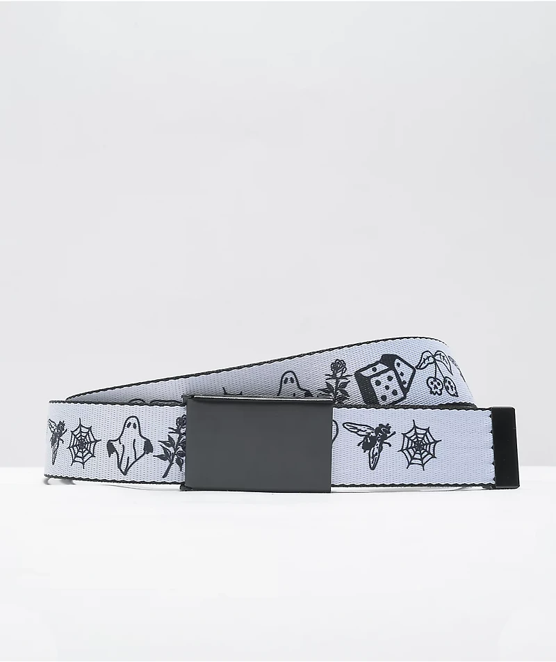 Empyre Tattoo White Web Belt