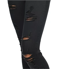 Empyre Tessa Shredded Black Skinny Jeans