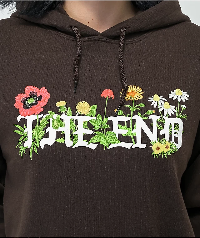 Empyre The End Brown Hoodie