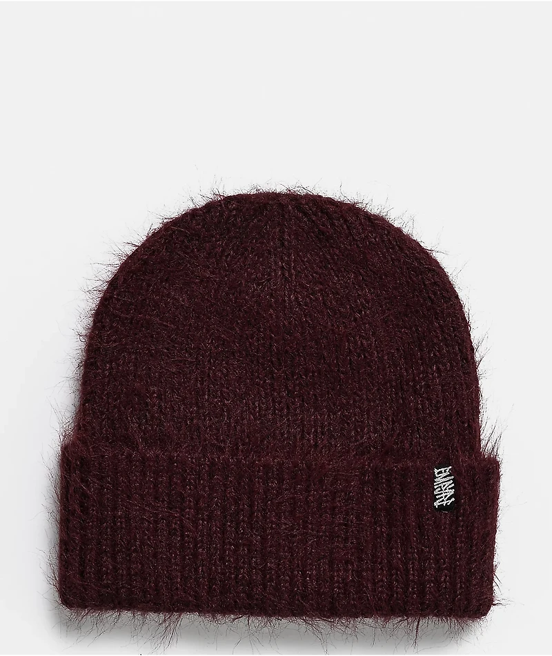 Empyre Thriftstore Shag Burgundy Beanie