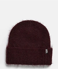 Empyre Thriftstore Shag Burgundy Beanie