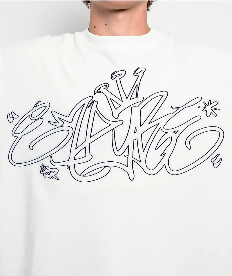 Empyre Throne White Long Sleeve T-Shirt
