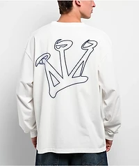 Empyre Throne White Long Sleeve T-Shirt