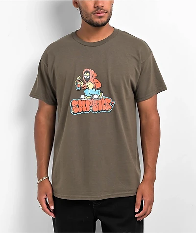 Empyre Throwne Olive T-Shirt