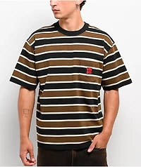 Empyre Tiger Green Stripe Pocket T-Shirt