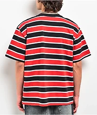 Empyre Tiger Red & Black Stripe Pocket T-Shirt