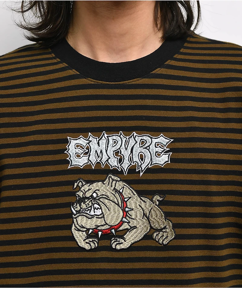 Empyre Tiny Tim Brown Stripe T-Shirt