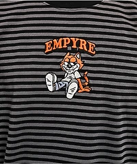 Empyre Tiny Tim Stripe Black & Grey T-Shirt