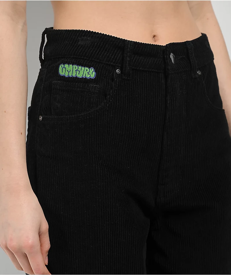 Empyre Tori 90s Black Corduroy Skate Pants