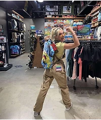 Empyre Tori 90s Khaki Corduroy Skate Pants