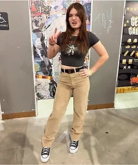 Empyre Tori 90s Khaki Corduroy Skate Pants
