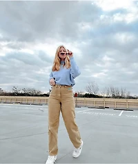 Empyre Tori 90s Khaki Corduroy Skate Pants