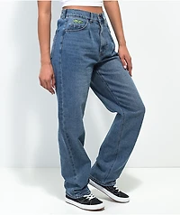 Empyre Tori 90s Medium Wash Denim Skate Jeans