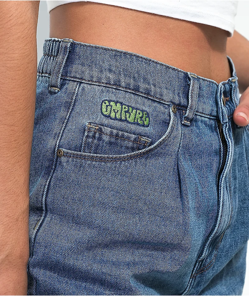 Empyre Tori 90s Medium Wash Denim Skate Jeans