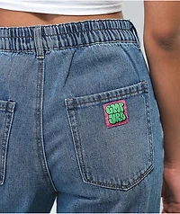 Empyre Tori 90s Medium Wash Denim Skate Jeans