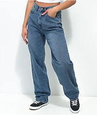 Empyre Tori 90s Medium Wash Denim Skate Jeans
