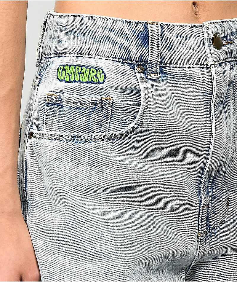 Empyre Tori Billie Acid Wash Carpenter Skate Jeans