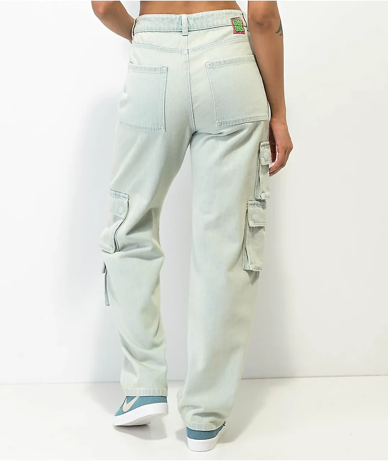 Empyre Tori Bold Peggy Wash Cargo Skate Jeans