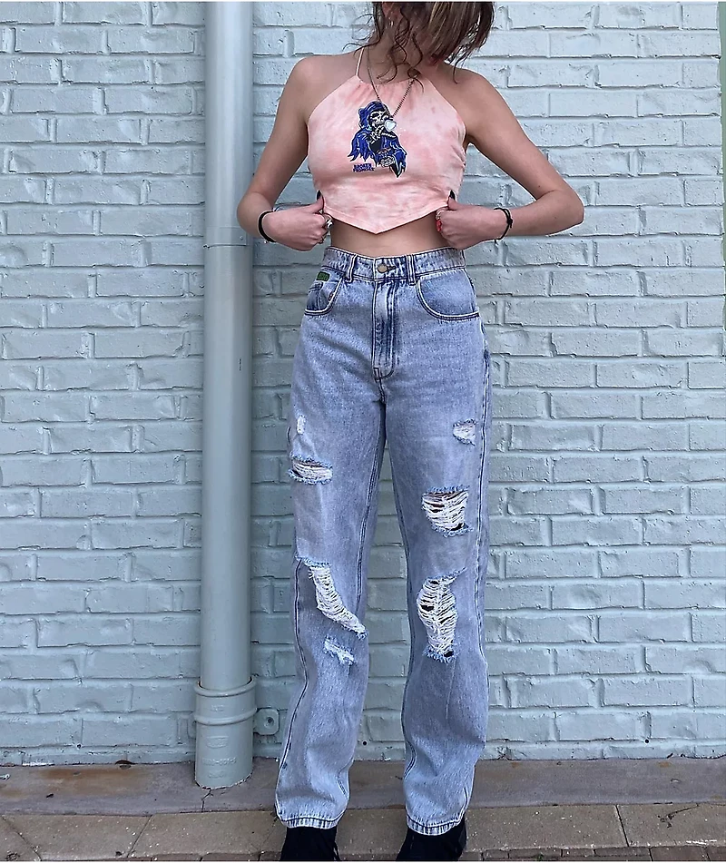 Empyre Tori Courtney Wash Skate Jeans
