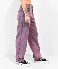 Empyre Tori Fuscia Acid Wash Skate Jeans