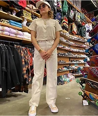 Empyre Tori Off-White Corduroy Skate Pants