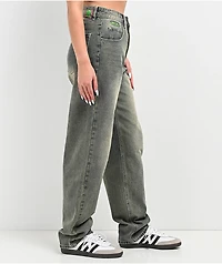 Empyre Tori Overdyed Petrol Wash Skate Jeans