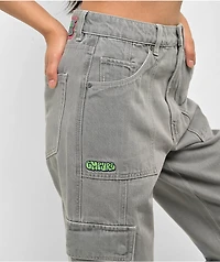 Empyre Tori Porkchop Pocket Grey Cargo Skate Jeans