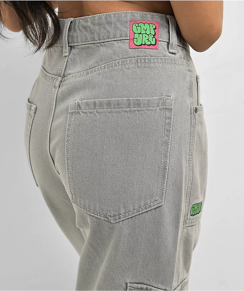 Empyre Tori Porkchop Pocket Grey Cargo Skate Jeans