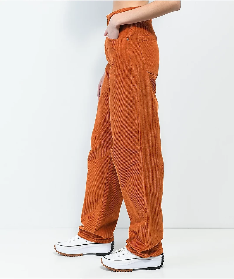 Empyre Tori Rust Corduroy Skate Pants